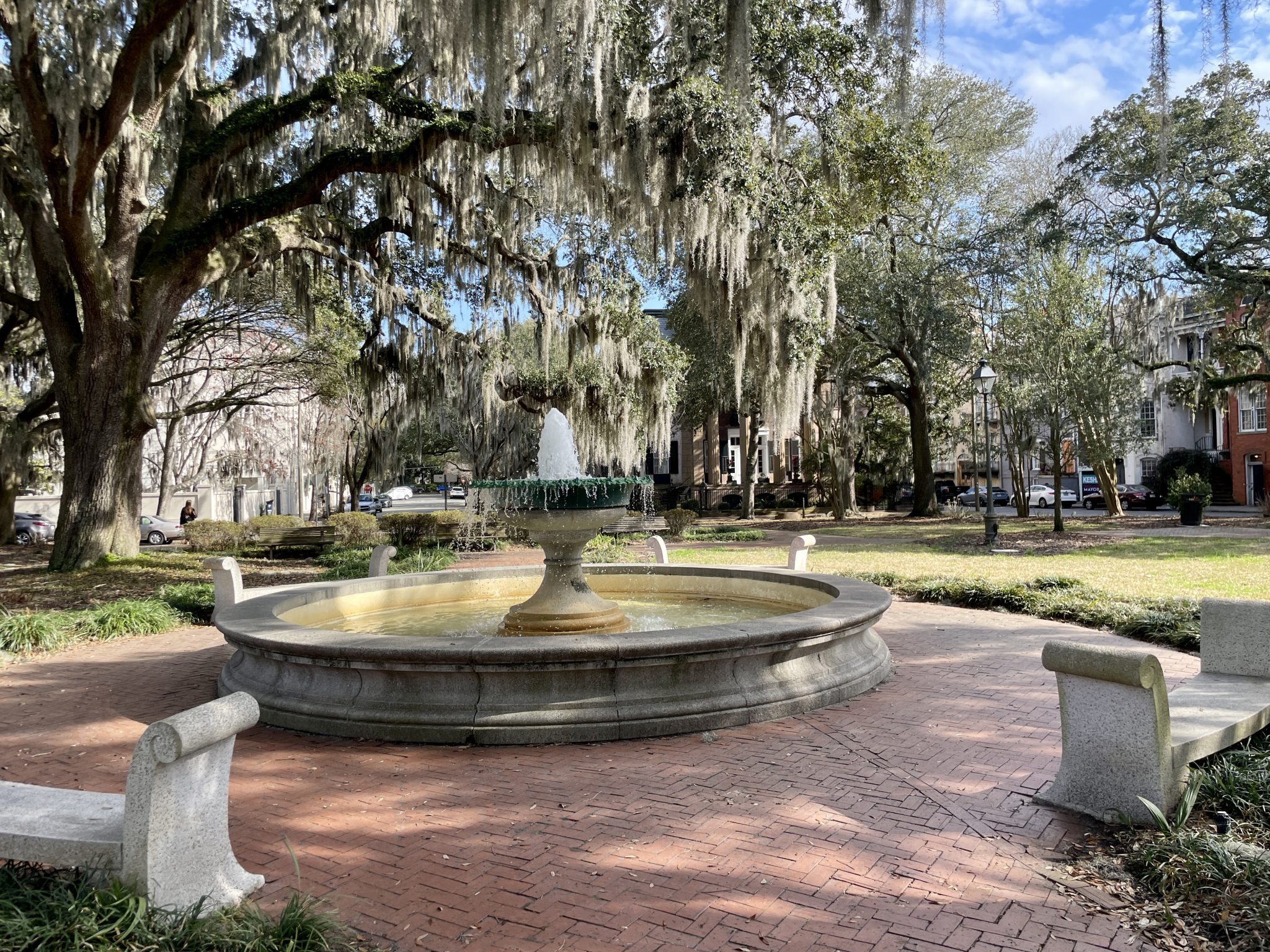 Square in Historic Downtown Savannah