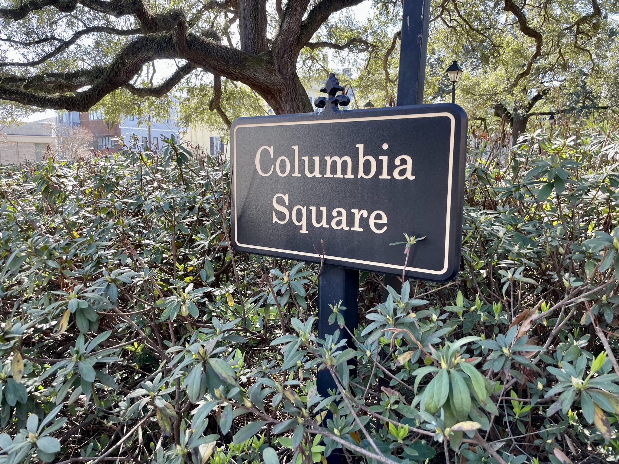 Columbia Square Dowtnown Savannah